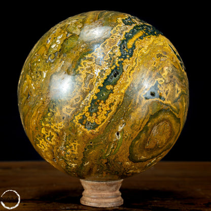 Natürliche Orbicular Ocean Jasper Kugel - 6060,22g - 180mm