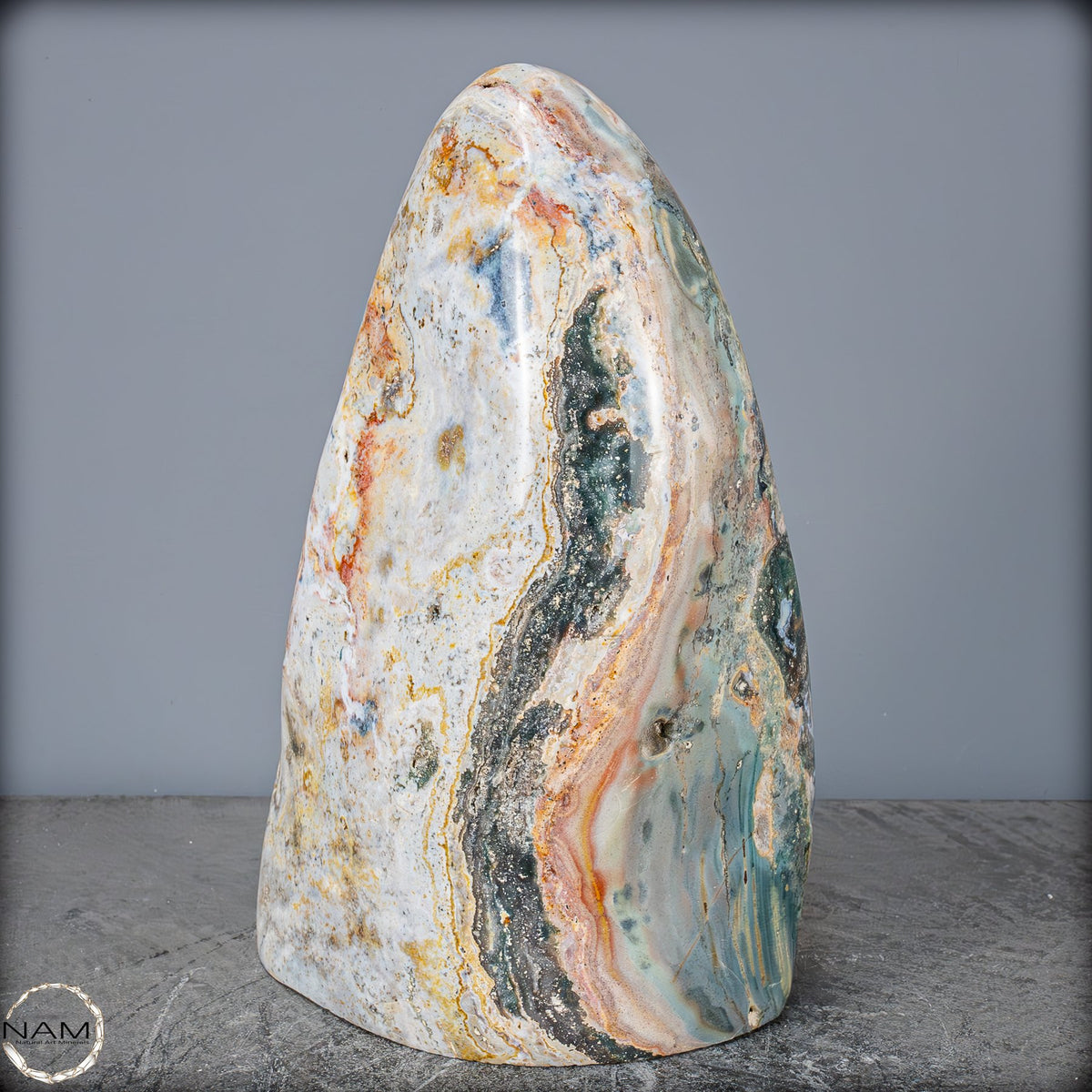 Natürliche Ocean Jaspis Kristall-Freiform - 5889,11