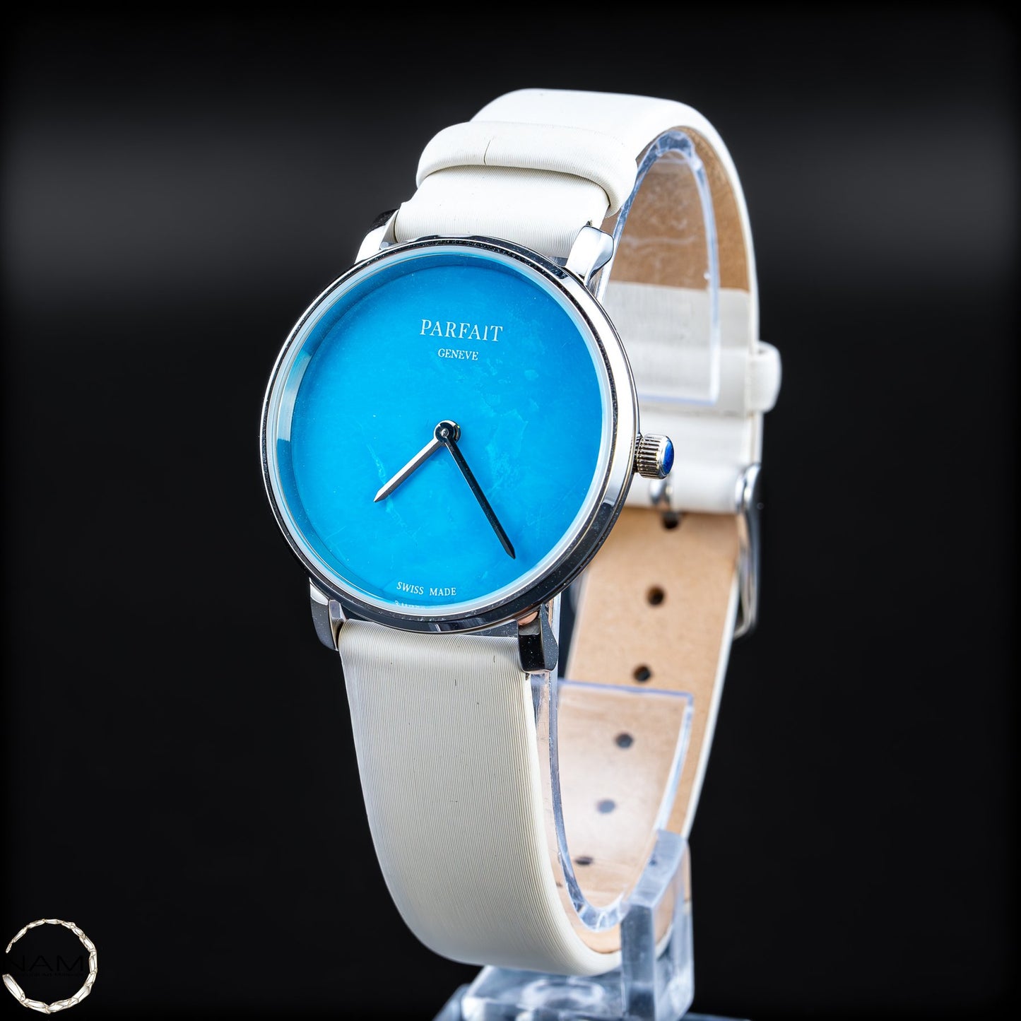 Türkis-Uhr mit Schweizer Uhrwerk – Natürliche Schönheit -28,10g -140,5ct