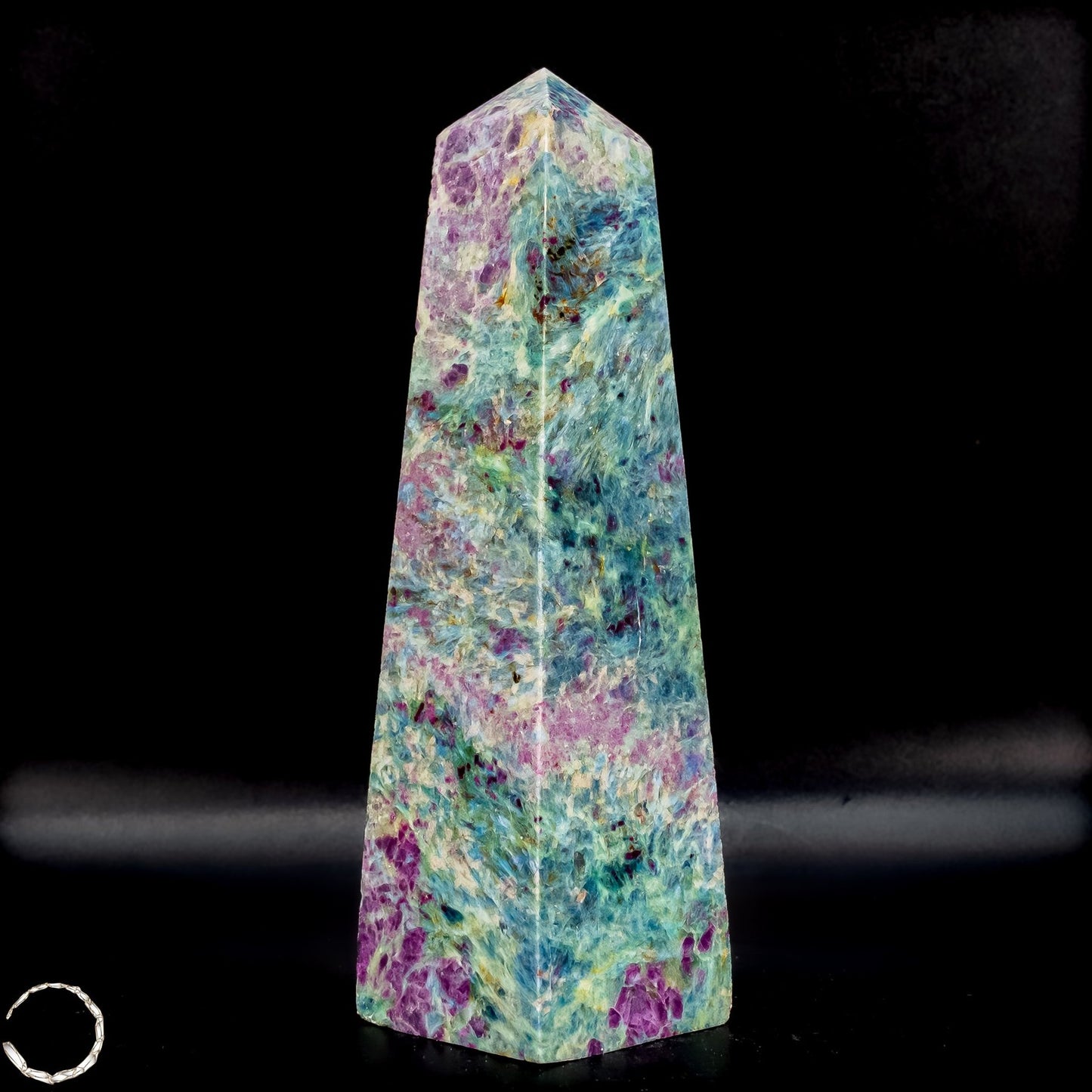Exklusiver Rubin-Smaragd Obelisk aus Kolumbien - 593,76