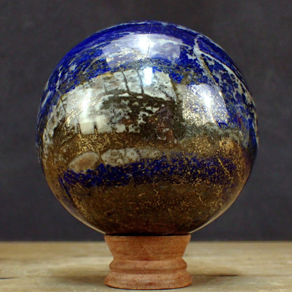 Große Königsblaue Lapislazuli-Kugel - 2073,31g - 112 mm