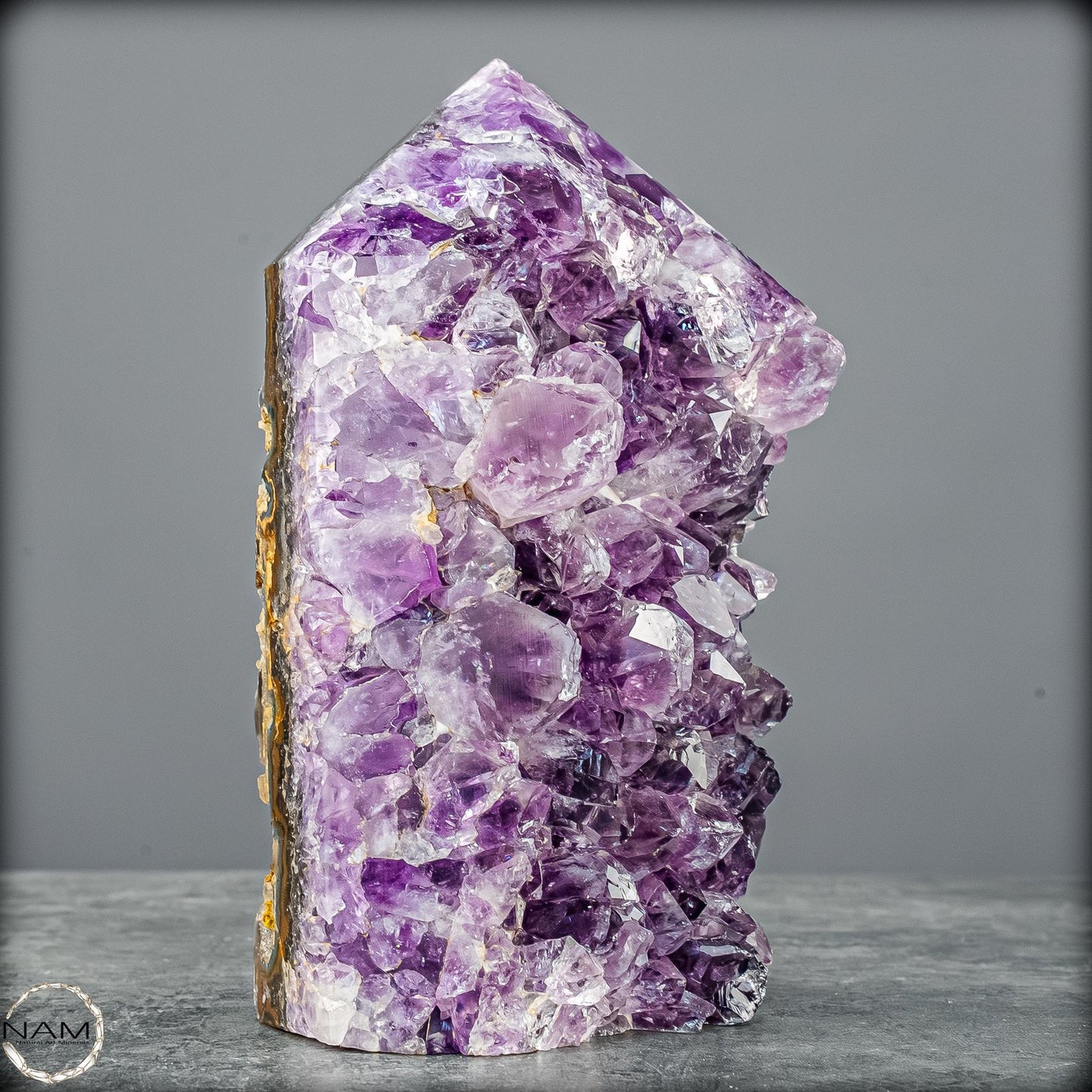 Natürliche Amethyst-Kristall Druse/Spitze -1601,48g