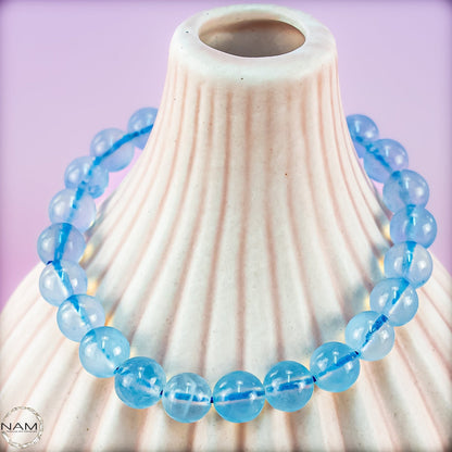 Zartes Aquamarin Armband – Die Schönheit des - 16,49g - 82,45ct