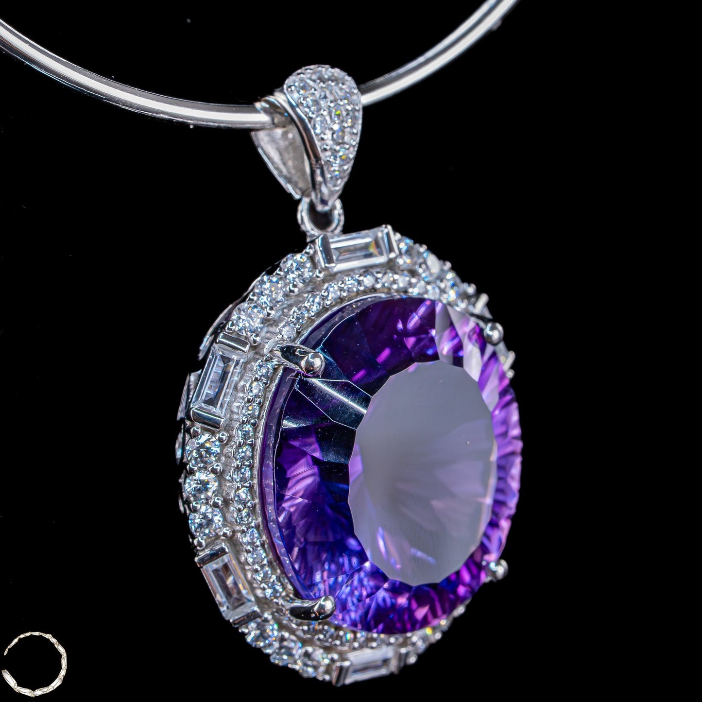 Amethyst-Anhänger – ein Meisterwerk aus Licht, Tiefe und Eleganz 9,78g 48,9ct