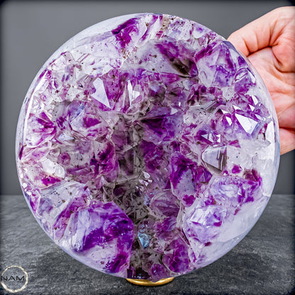Natürliche Amethyst Kugel aus Uruguay von höchster Qualität  – 3048,27g