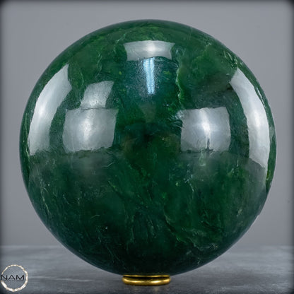 Natürliche Jade-Nephrit Kugel aus Burma -4244,68g