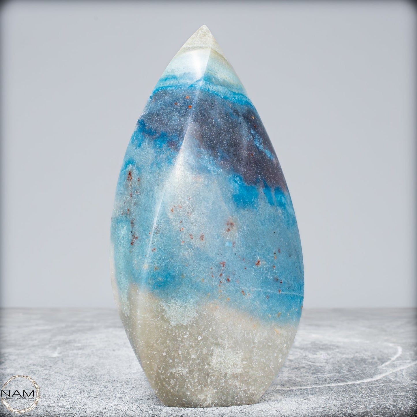 Natürliche Trolleit-Kristall Flamme aus Brasilien - 953,38g