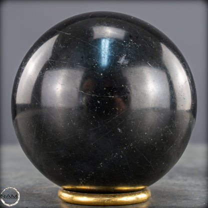 Schwarze Tourmalin-Kristall Kugel aus Brasilien - 907,28g