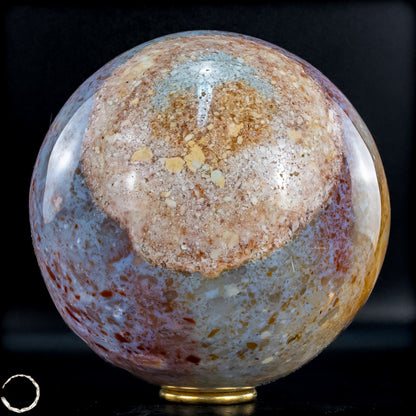 Natürliche Ocean-Jaspis-Achat Kugel - 4994,56g
