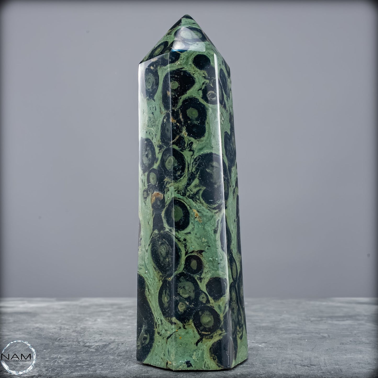 Natürlicher  Kambaba-Jaspis Obelisk - 588,16g