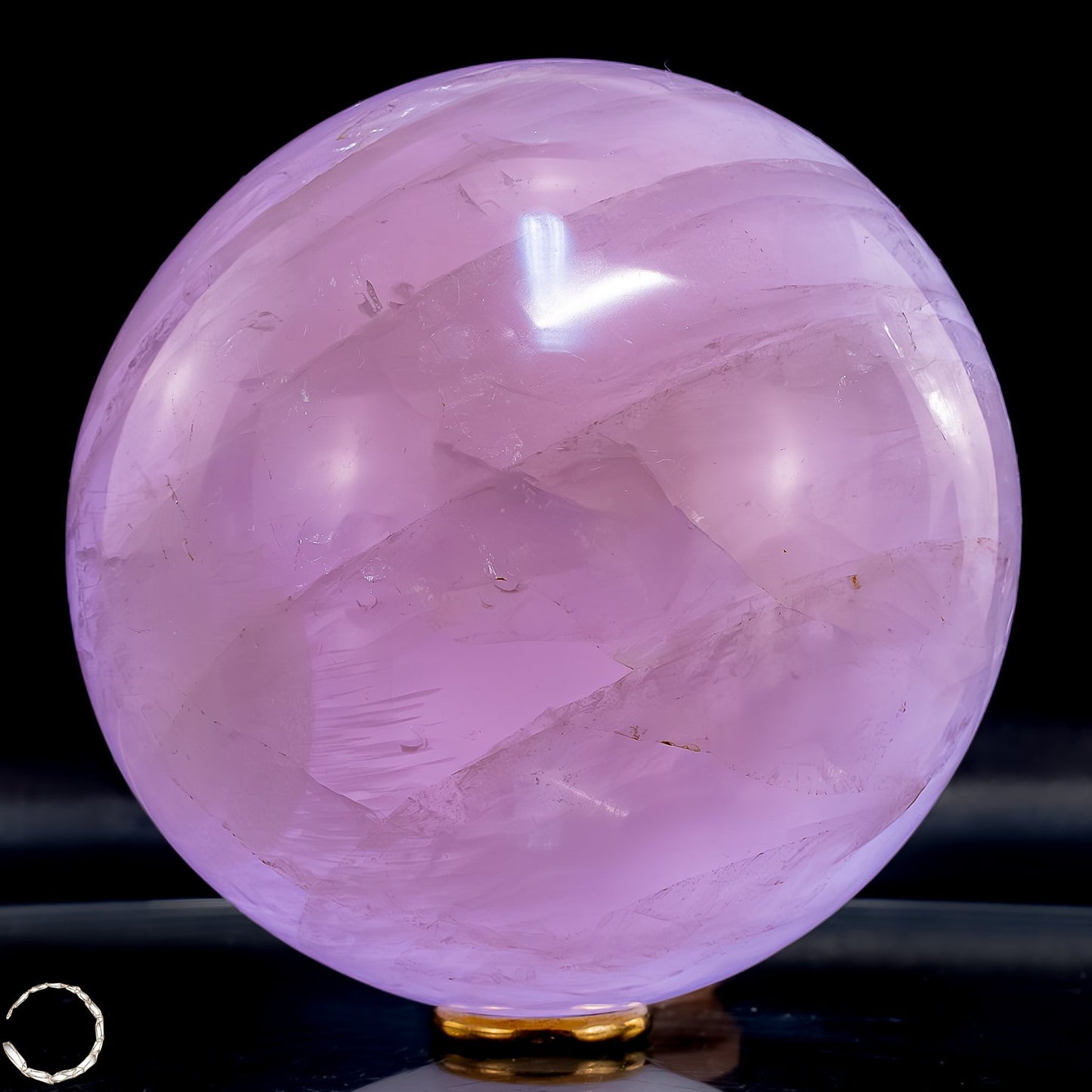 Natürliche Rosenquarz Kristall-Kugel aus Brasilien - 2068,49g