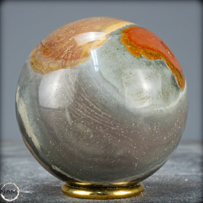 Natürliche Polychrome Jaspis Kristall-Kugel -894,35 g
