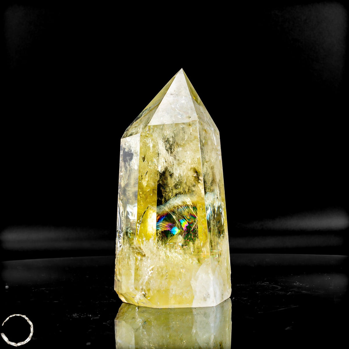 Top Qualität Transparenter Citrin Kristall - Brasilien -379,45g