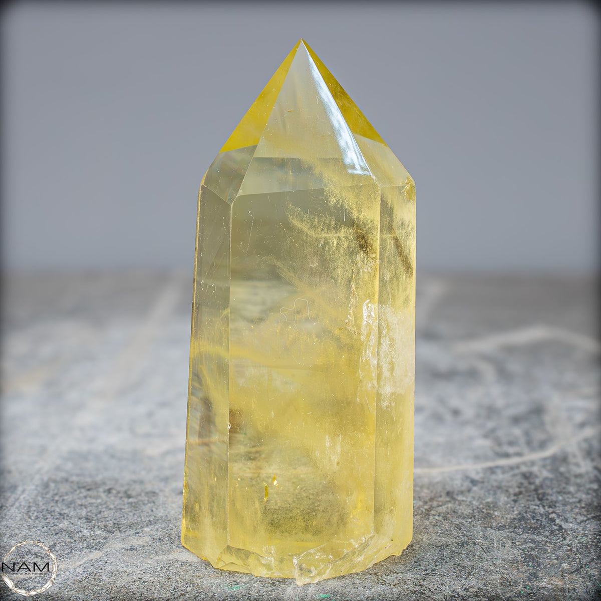 Top Qualität Transparenter Citrin Kristall - Brasilien - 372,49g