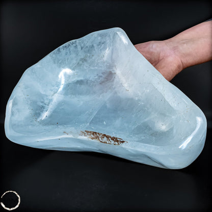 Außergewöhnliche Quarz-Schale – Ein elegantes Naturkunstwerk - 6918,19g