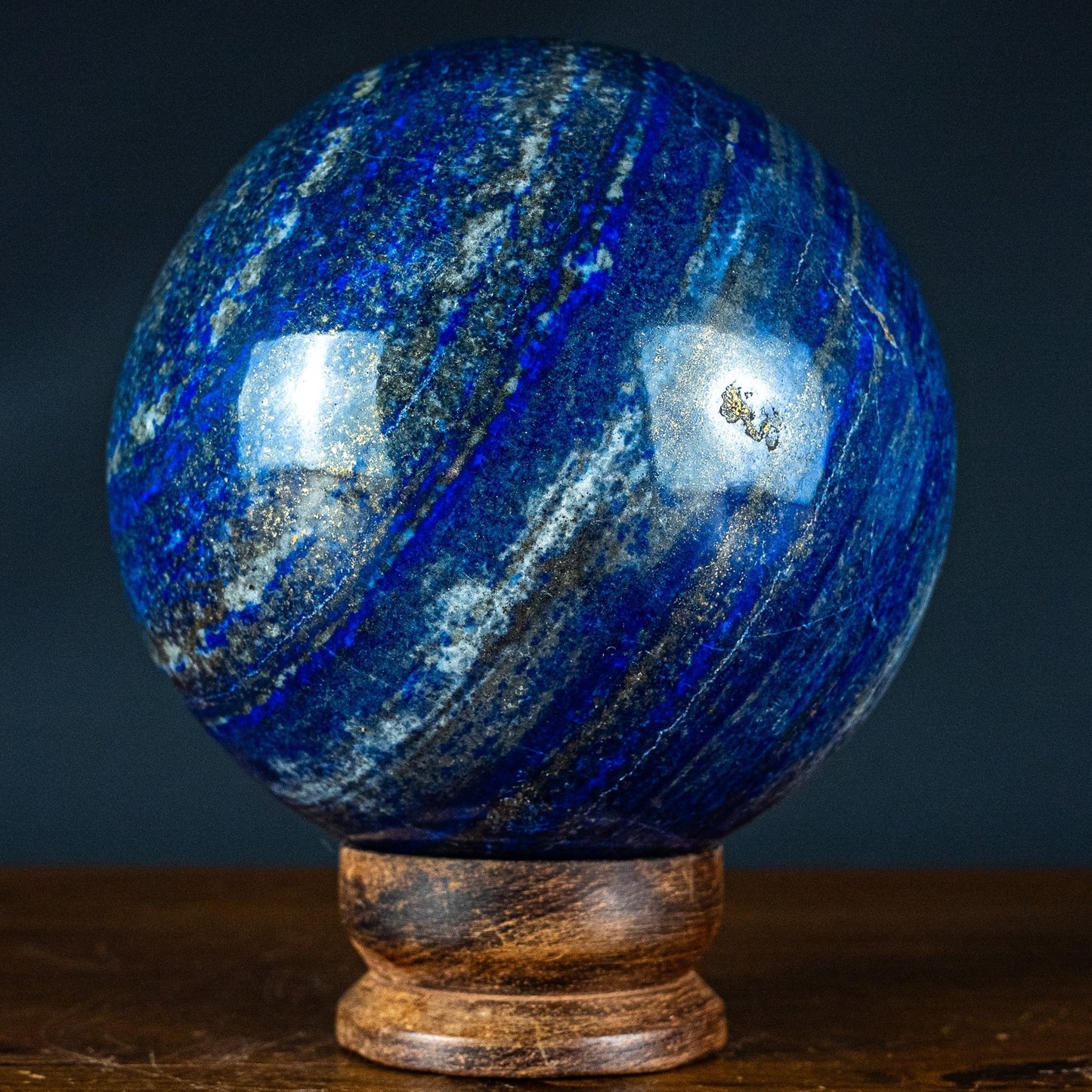 Natürliche Lapislazuli-Kristall-Kugel - 6500,81g - 165mm