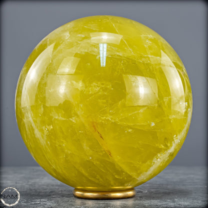 Top Qualität Transparenter Citrin Kristall Kugel - Brasilien - 1925,67g