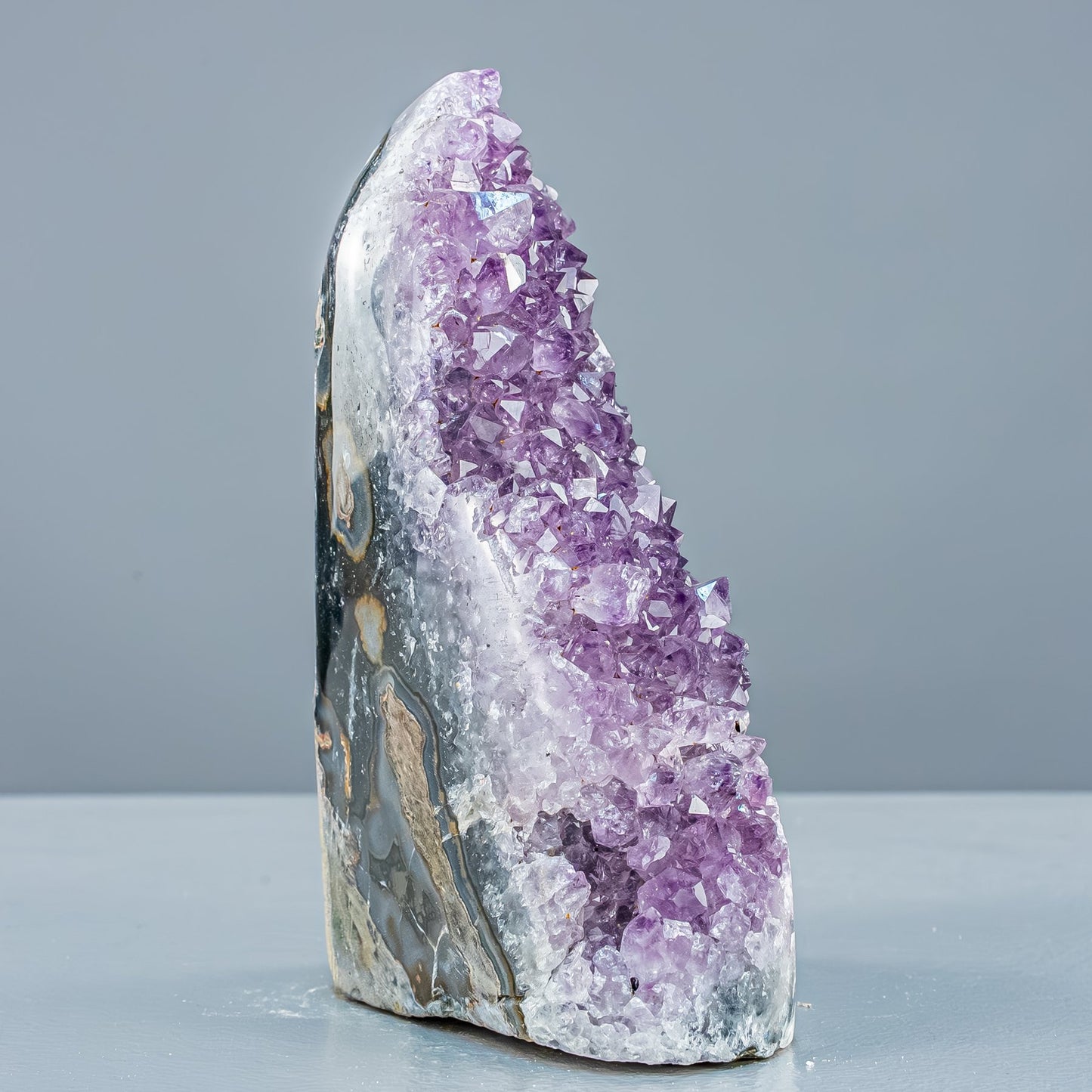 Natürliche Amethyst-Kristall Druse - 896,36g