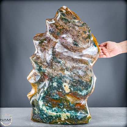 Natürliche Ocean Jasper Flamme - 63301,44g
