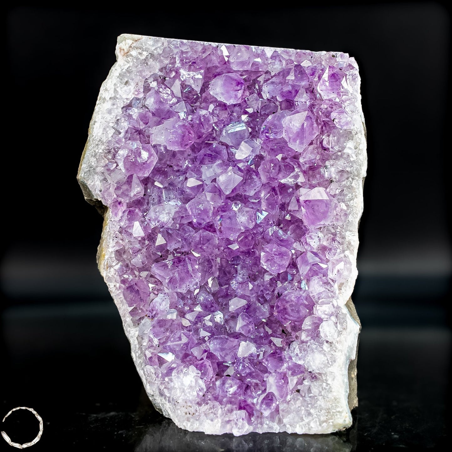 Natürliche Amethyst-Kristall Druse - 744,51g