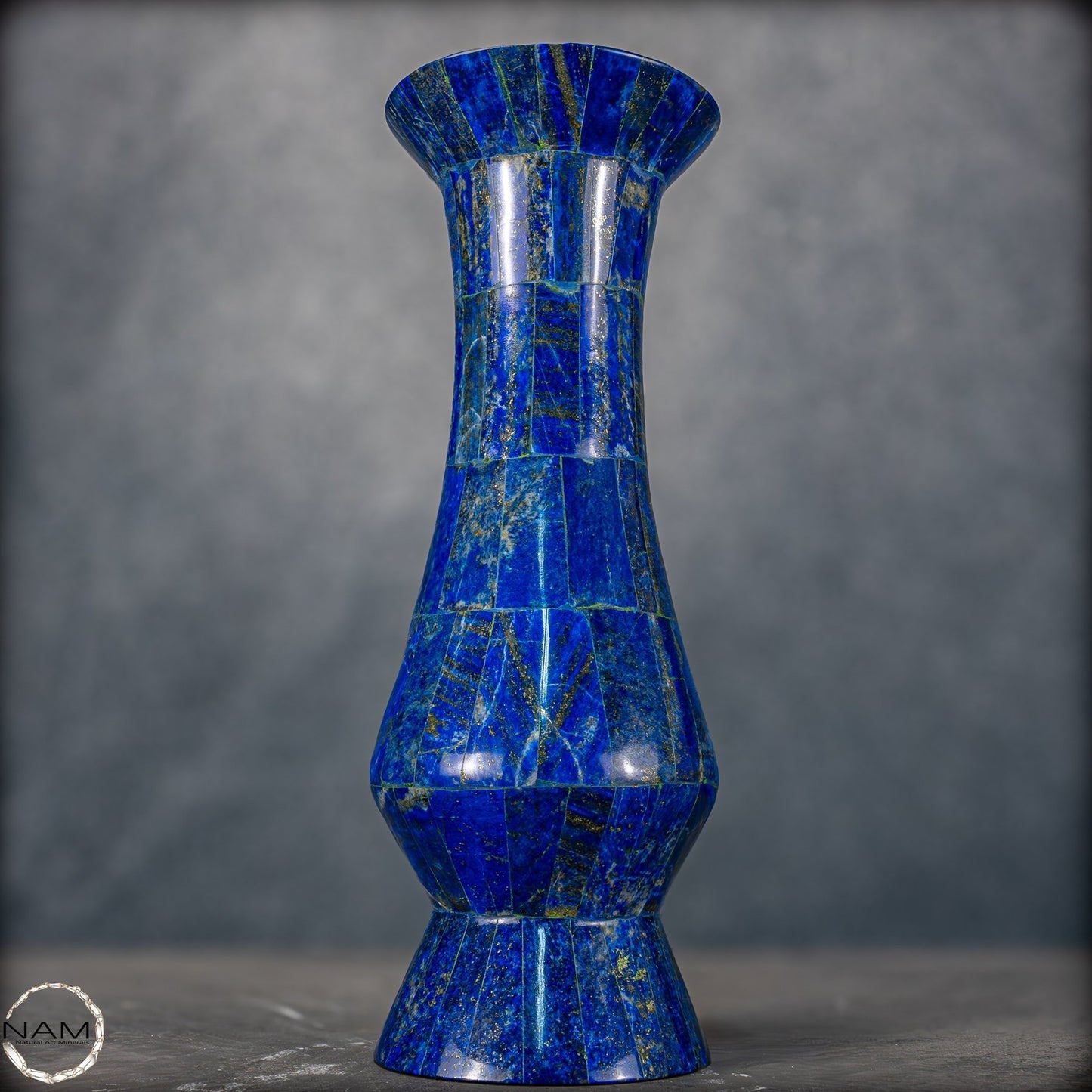 Seltener Natürliche Lapislazuli Kristall-Vase - 767,24g