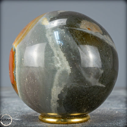 Natürliche Polychrome Jaspis Kristall-Kugel -894,35 g