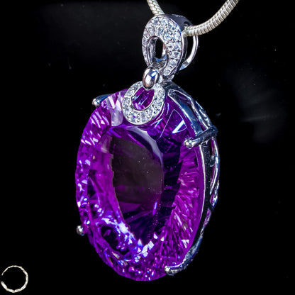 Amethyst-Anhänger – ein Meisterwerk aus Licht, Tiefe und Eleganz 2  9,12g 45,6ct
