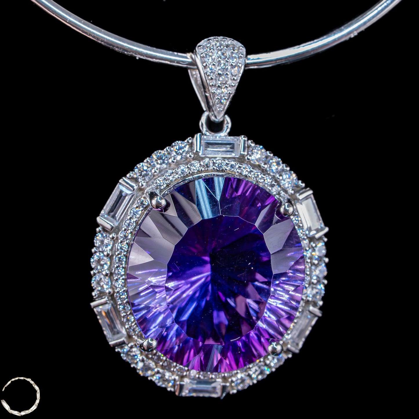 Amethyst-Anhänger – ein Meisterwerk aus Licht, Tiefe und Eleganz 9,78g 48,9ct