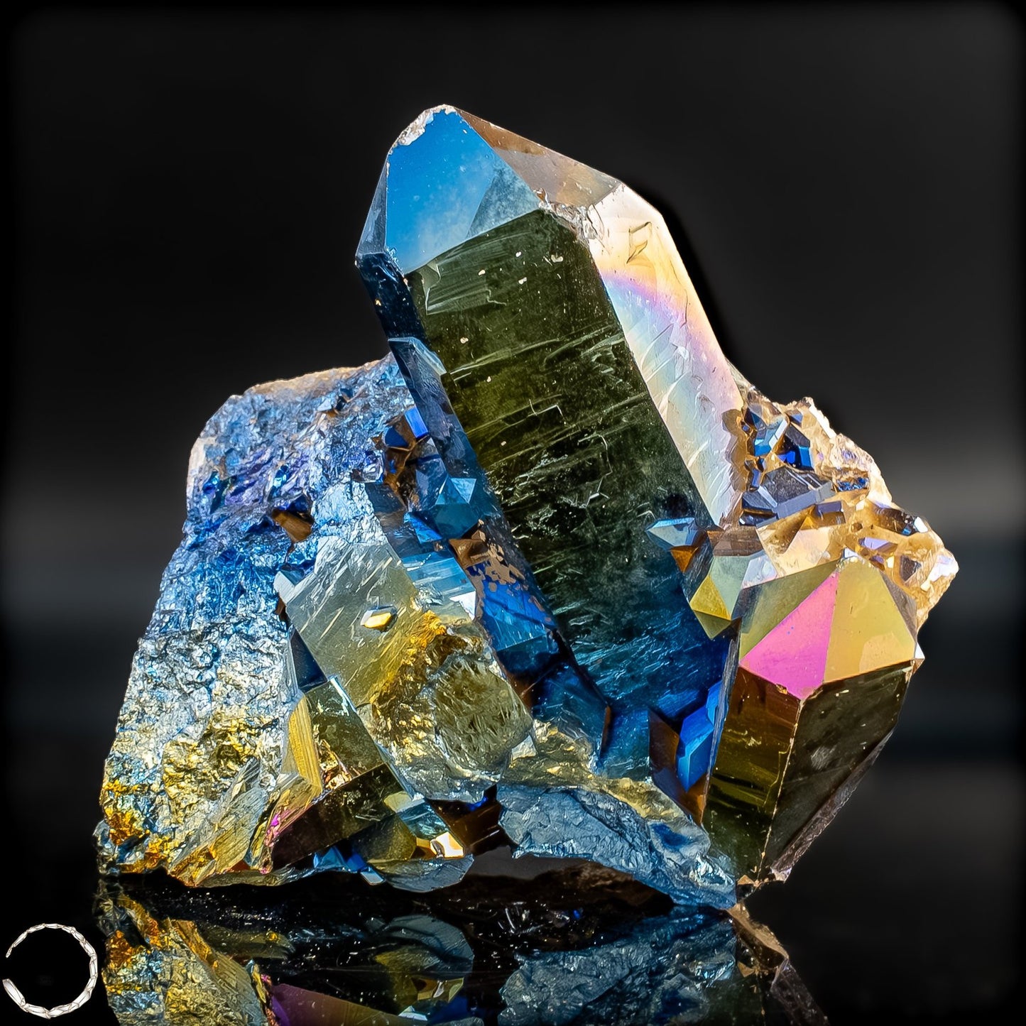 Aura Cluster – Regenbogenkristall voller Energie und Magie – 268,33g
