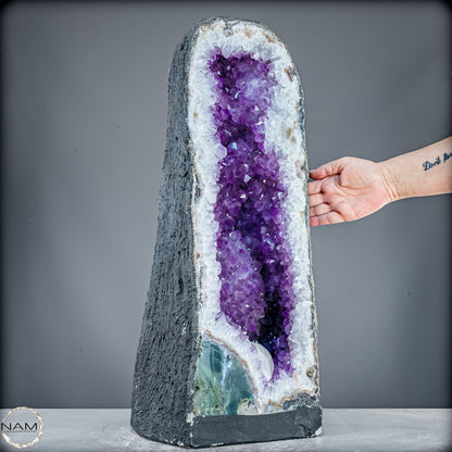 Amethyst-Druse–Naturkunst voller Kristallenergie- 40081,33g