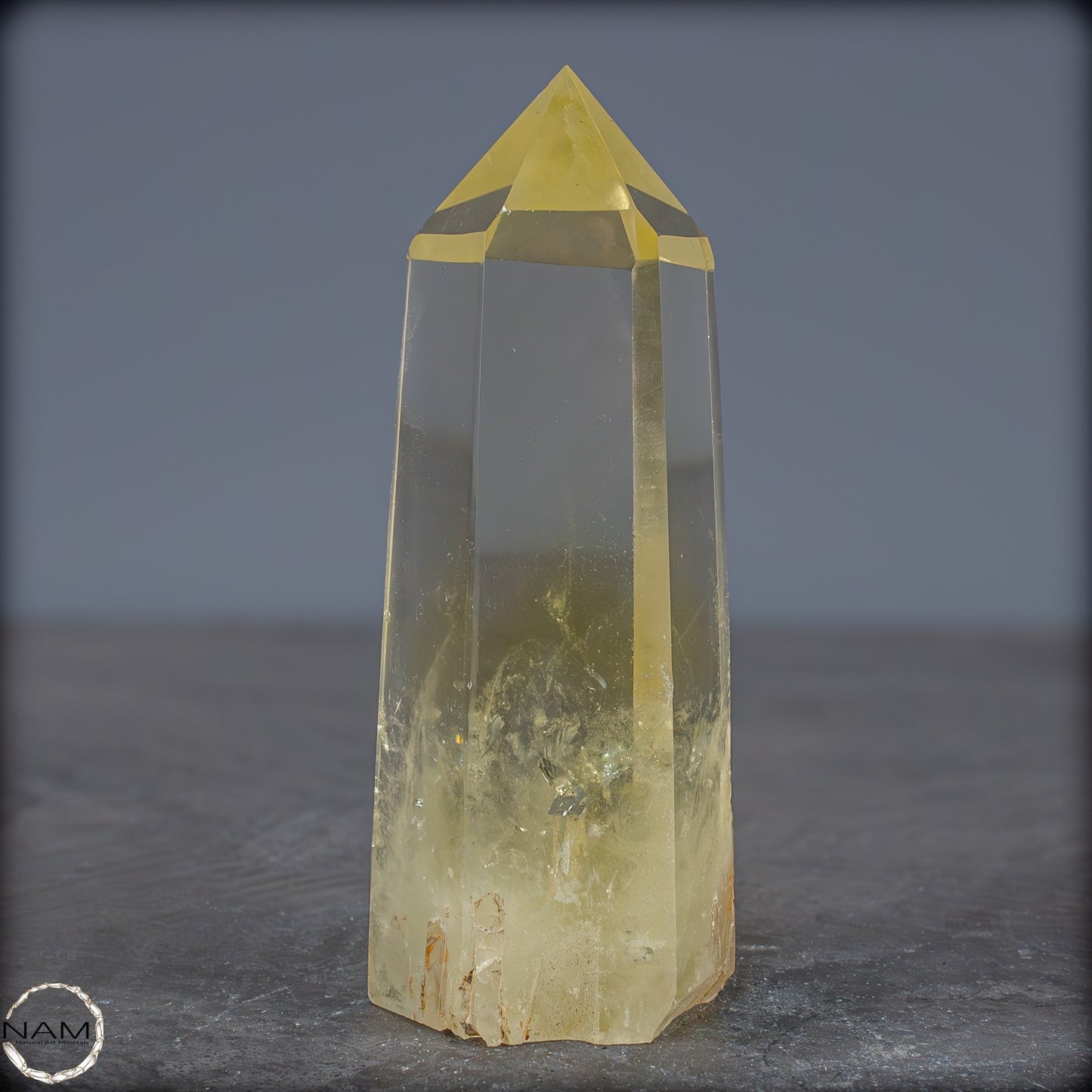 Top Qualität Transparenter Citrin Kristall - Brasilien - 349,57g