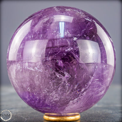 Natürliche Amethyst-Kristall Kugel, Brasilien - 710,93g