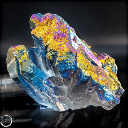 Aura Cluster – Regenbogenkristall voller Energie und Magie – 682,38g