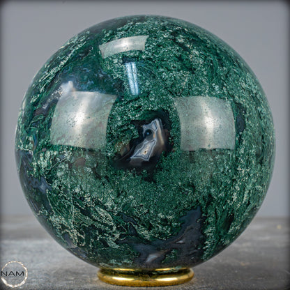 Natürlicher Moos Achat Kristall-Kugel - 1883,74g - 116mm