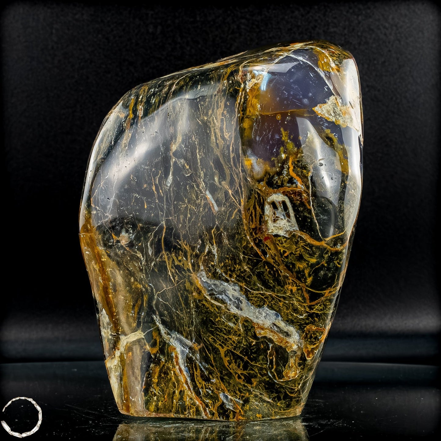 NSchwarze Opal Freiform aus Indonesien – Polierter Edelstein - 1354,64g