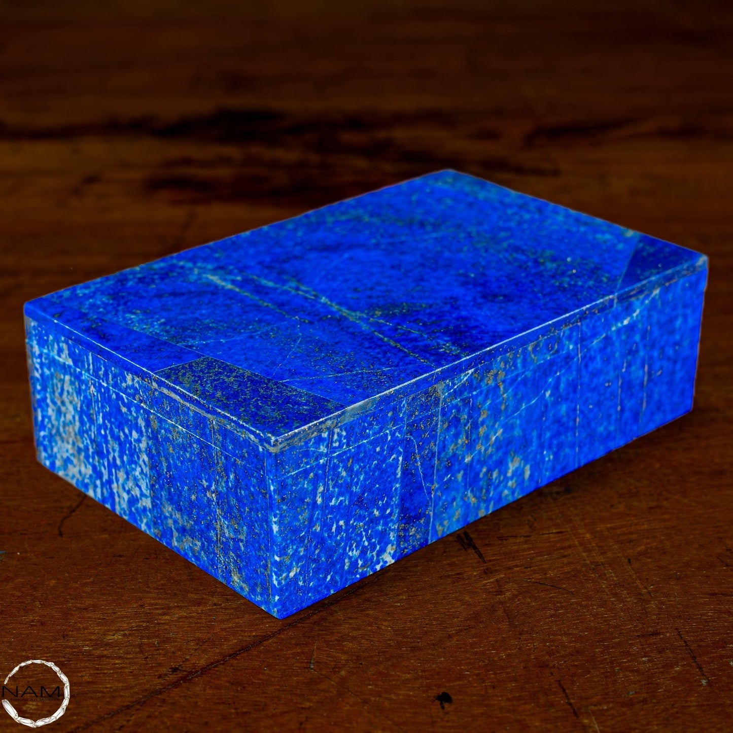 Natürliche A++ Lapislazuli Schmuckkästchen/Box - 729,05g