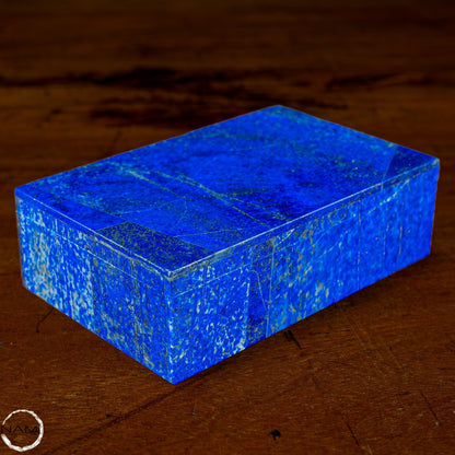 Natürliche A++ Lapislazuli Schmuckkästchen/Box - 729,05g