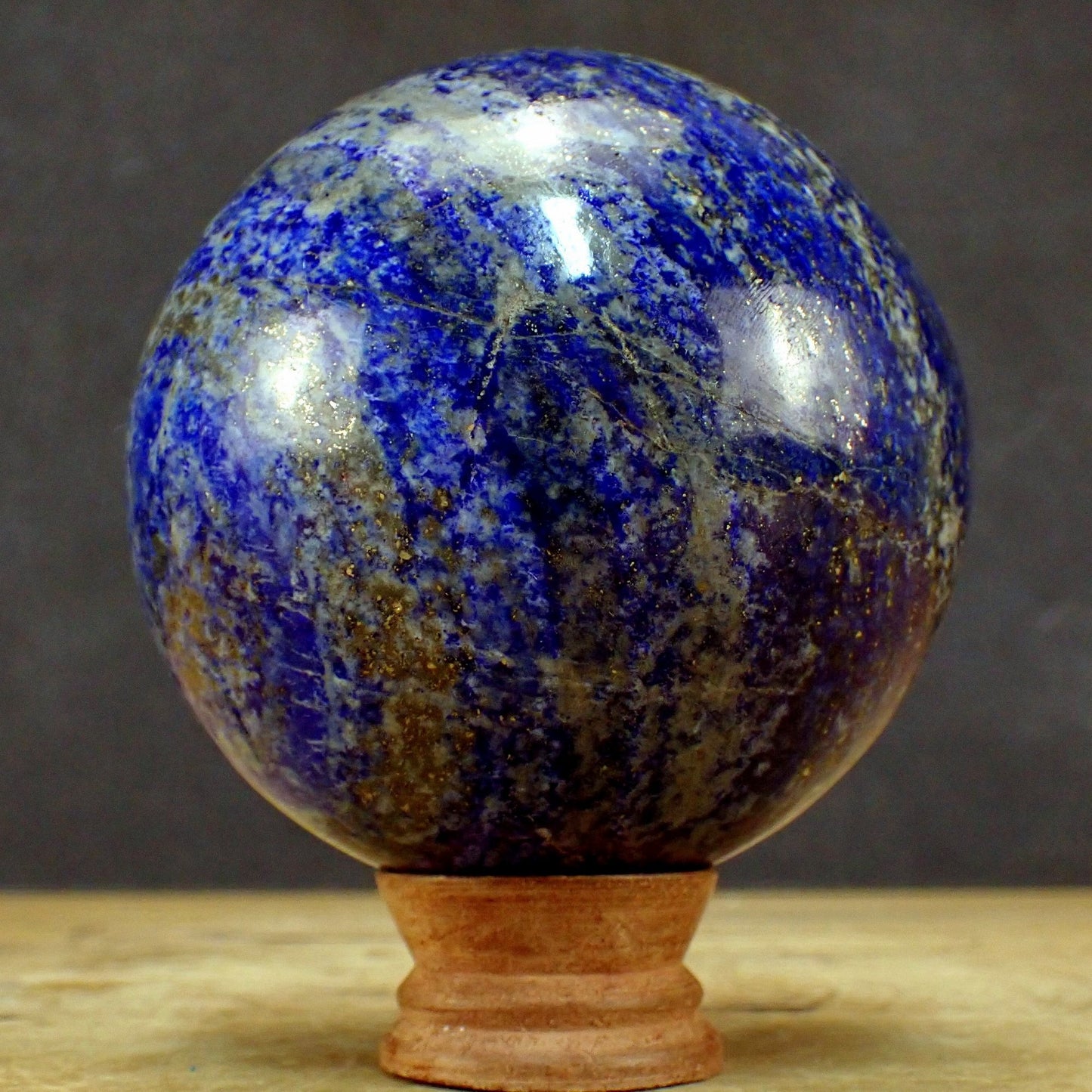 Große Natürliche Königsblaue Lapislazuli-Kugel - 1894,49g - 108mm