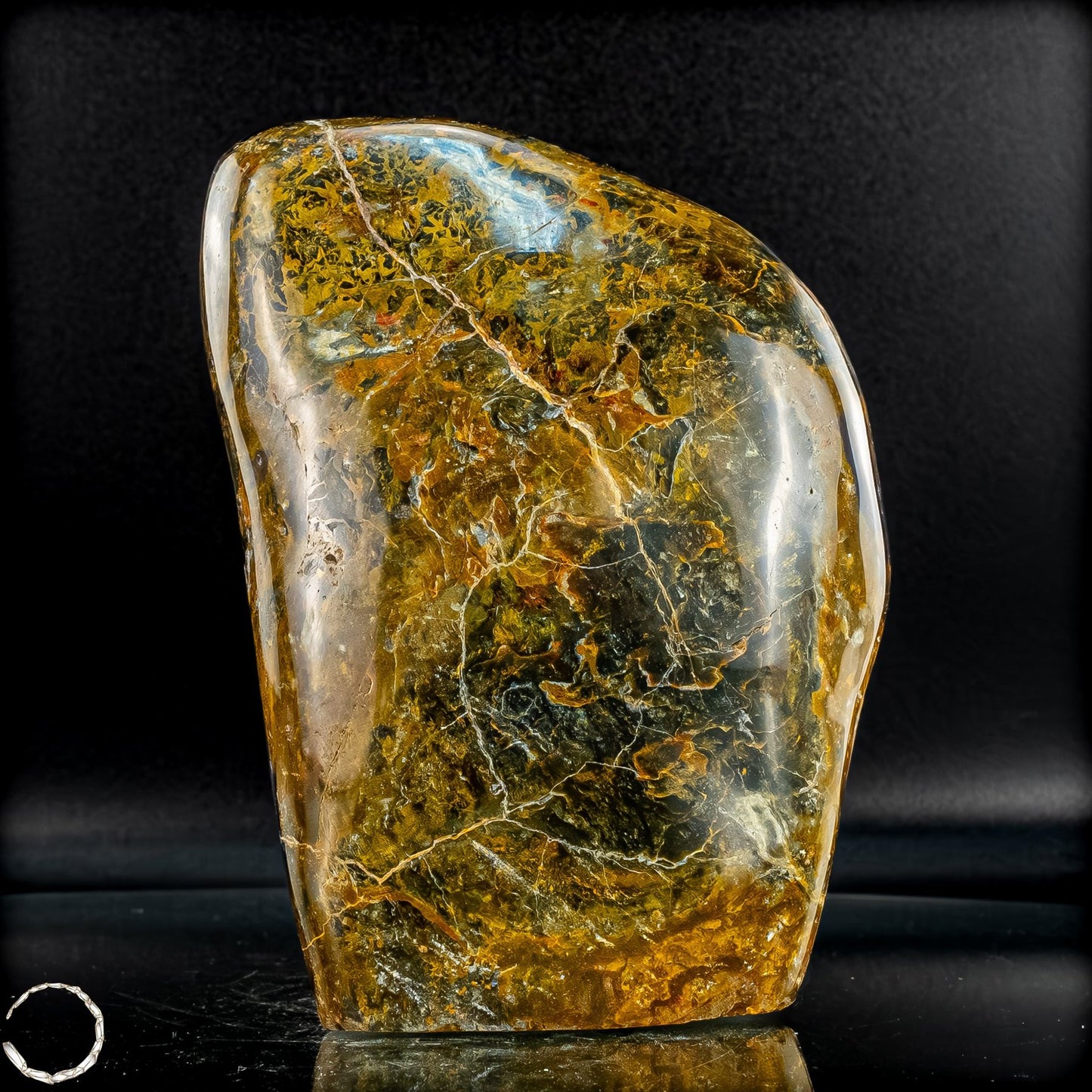 NSchwarze Opal Freiform aus Indonesien – Polierter Edelstein - 1354,64g