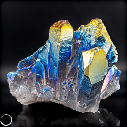 Aura Cluster – Regenbogenkristall voller Energie und Magie – 682,38g