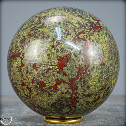 Natürliche Drachenblut-Jaspis Kugel aus Australien - 2860,59g