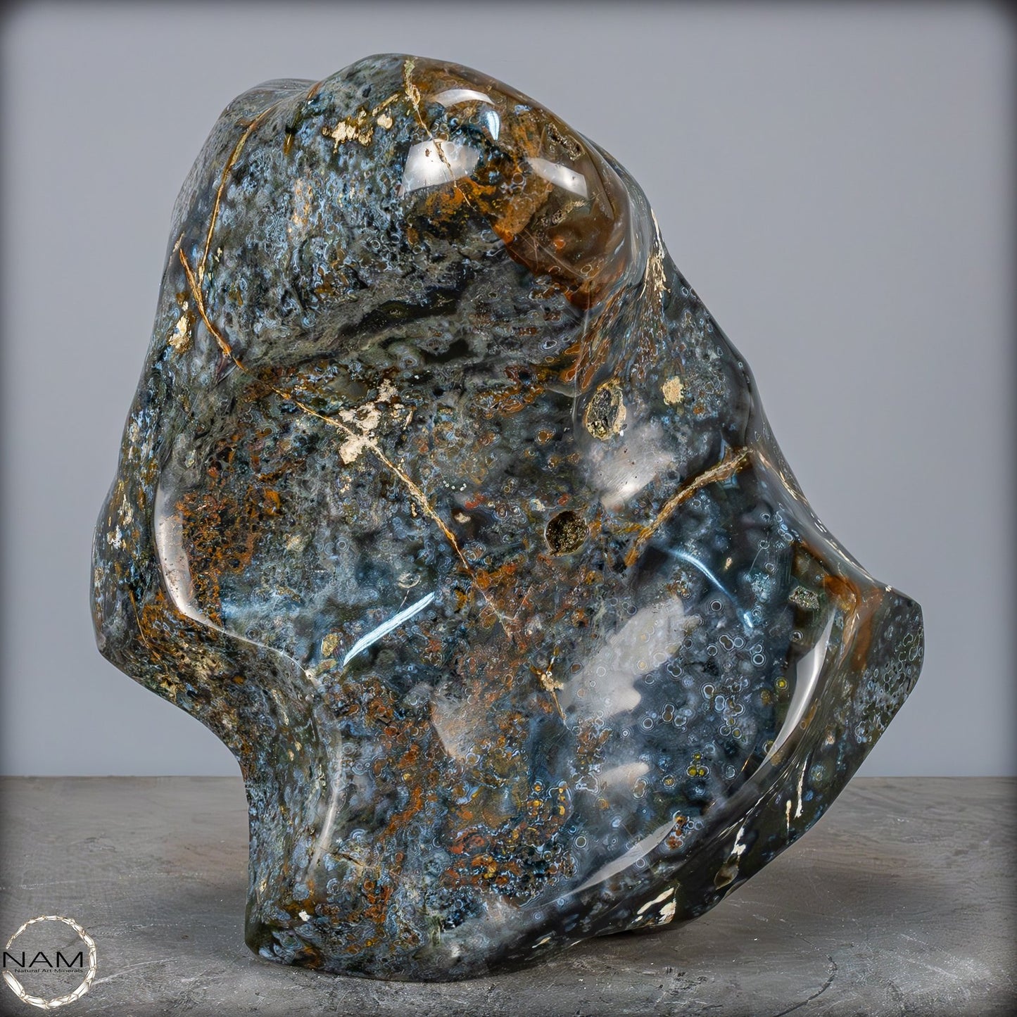 Natürliche Ozean-Jaspis Kristall-Freiform - 11464,15 g