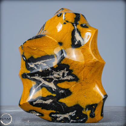 Natürliche Jaspis-Chalcedon Kristallflamme - 2657,91g
