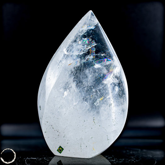 Quarz-Flamme – Kristallklare Eleganz  1030,52g