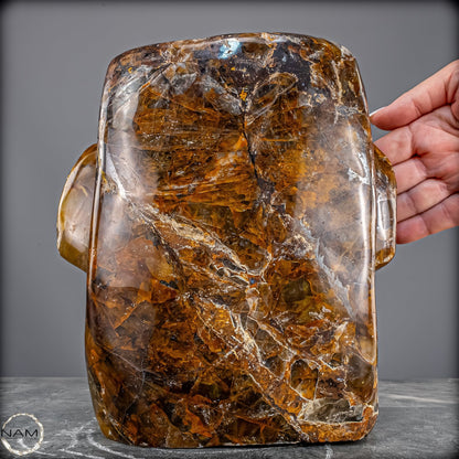 Healer-Quarz „Stone Head“ – Ein außergewöhnliches Sammlerstück -10701,26g