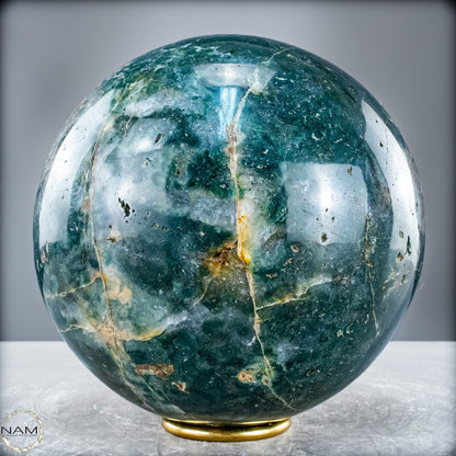 Natürliche Ocean-Jaspis-Achat Kugel 8915,38g