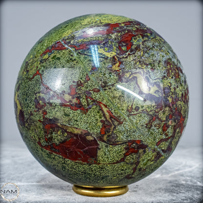 Natürliche Drachenblut-Jaspis Kugel aus Australien - 2906,77g - 131mm