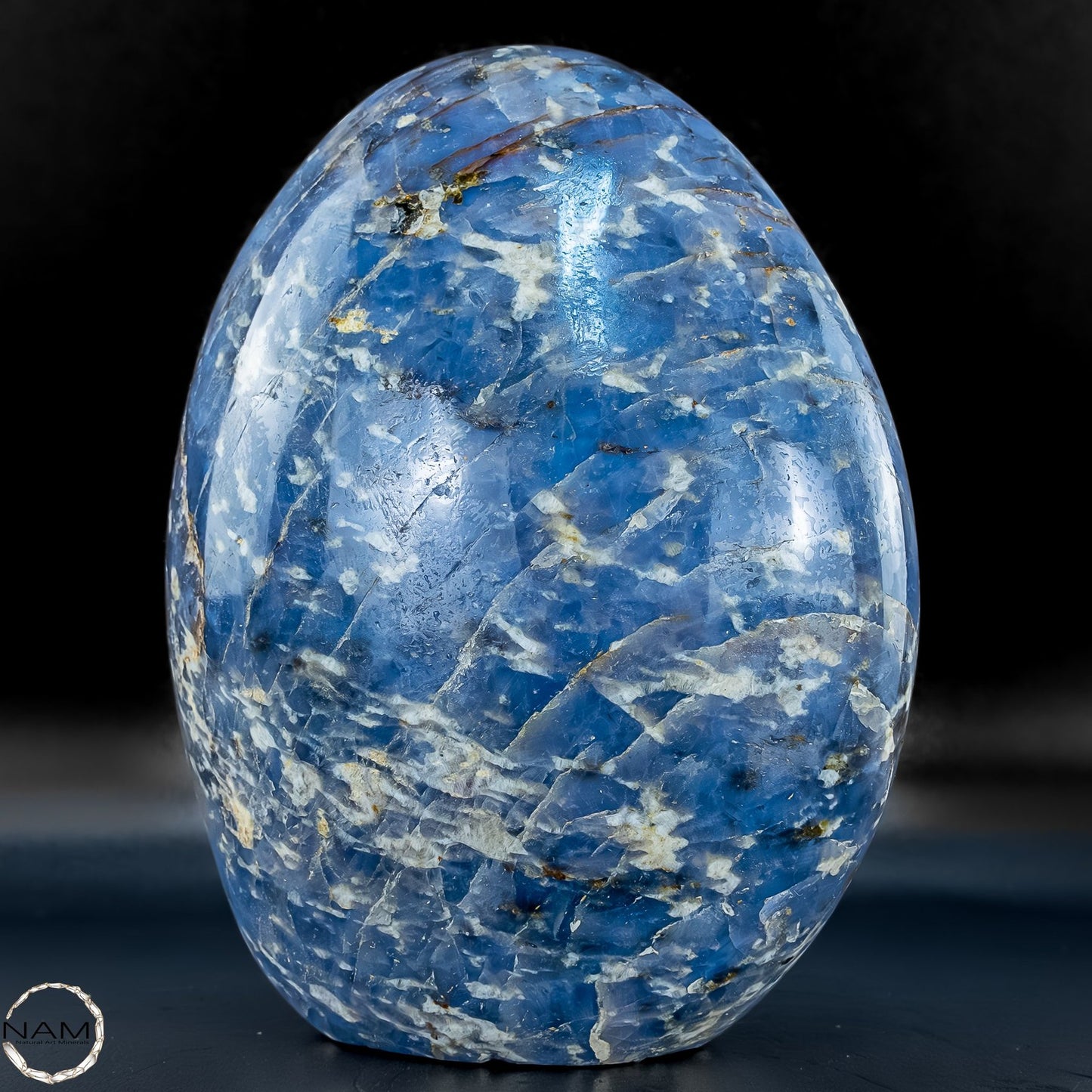 Natürliche Blaue Quarz Freiform aus Brasilien - 1151,22g
