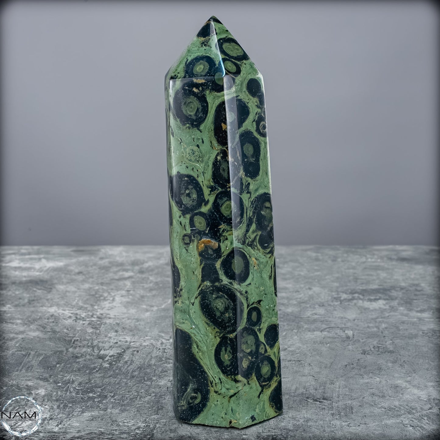 Natürlicher  Kambaba-Jaspis Obelisk - 588,16g