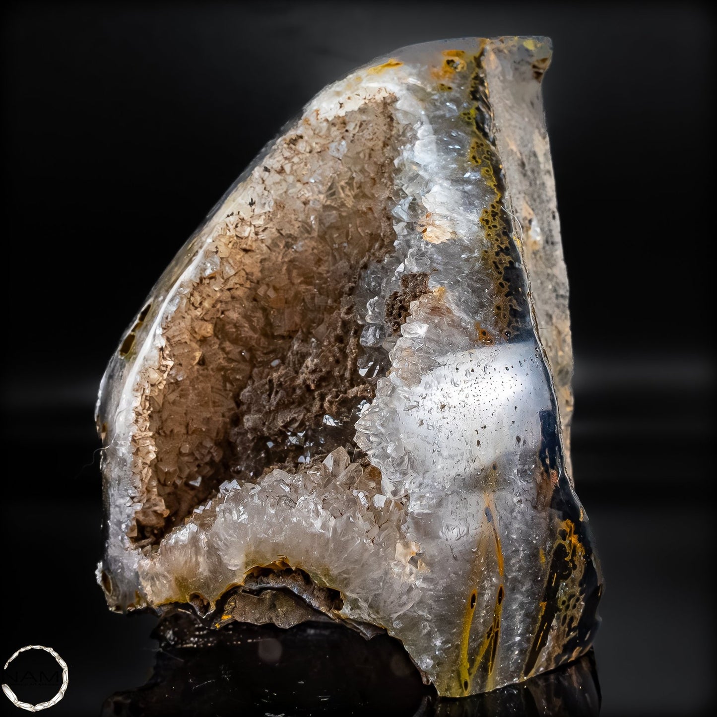 Achat-Druse – Tor zur inneren Ruhe und natürlichen Schönheit aus Brasilien 529,55g